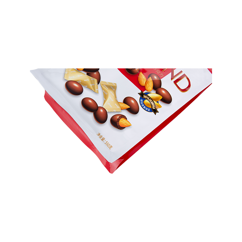 Fuktsäker chokladpåse med åtta sidor Fuktsäker chokladpåse med åtta sidor