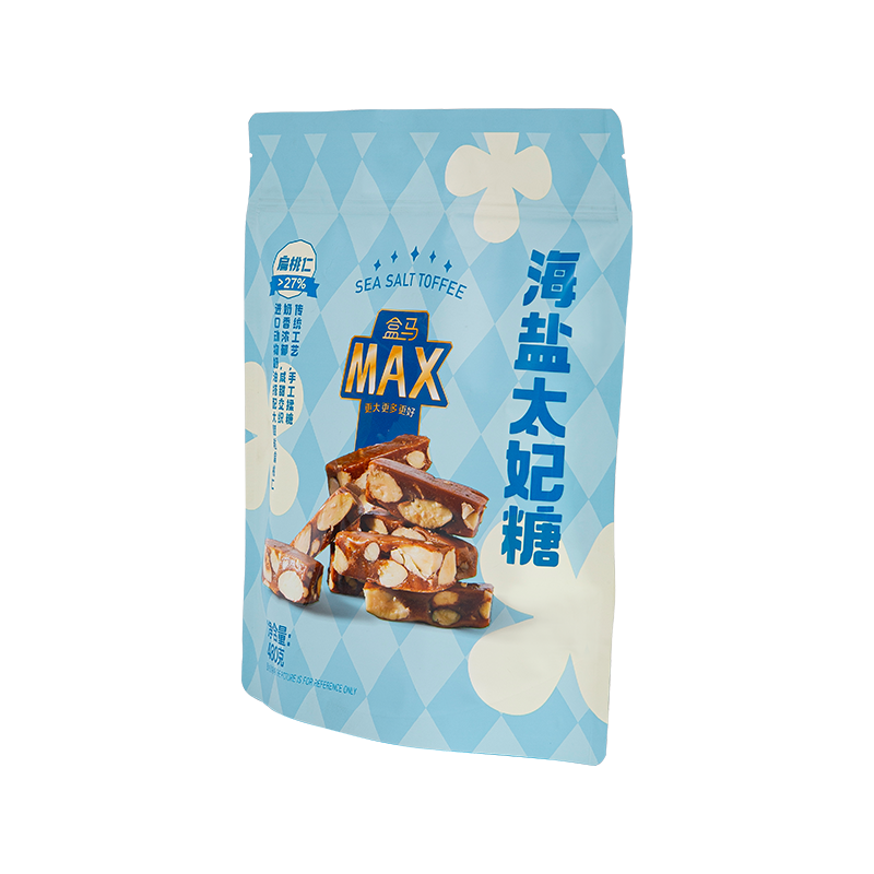 Digitaltryck med livfulla färger - Snackpåse med låg påse Digitaltryck med livfulla färger - Snackpåse med låg påse