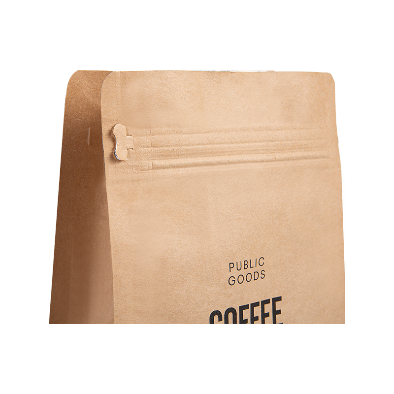 Färgglad Retro Kraft Paper Pouch Kaffepåse Färgglad Retro Kraft Paper Pouch Kaffepåse