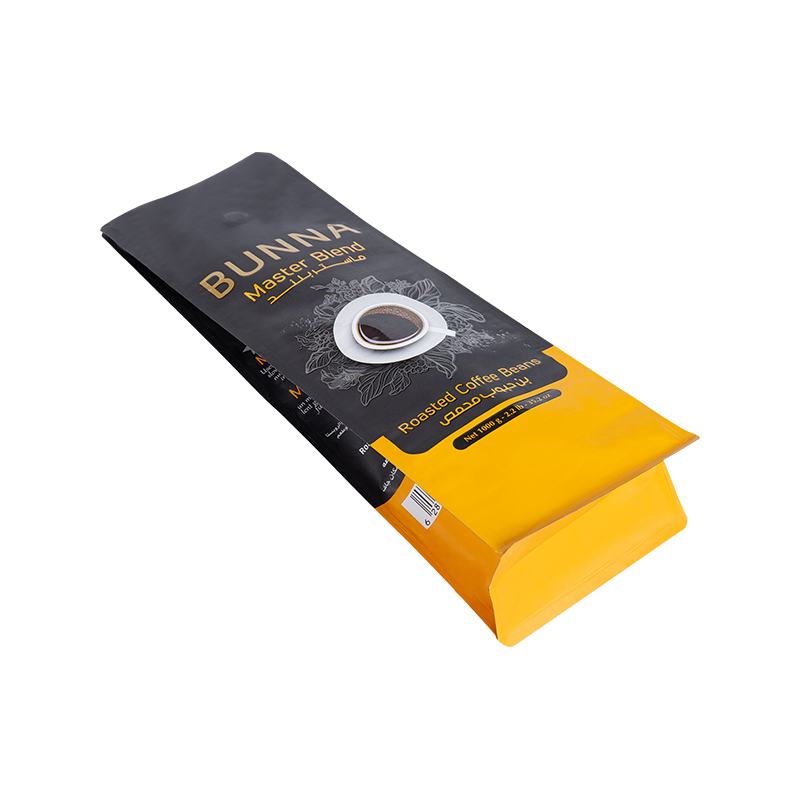 250 g-1 kg kaffepåse med åtta sidor 250 g-1 kg kaffepåse med åtta sidor