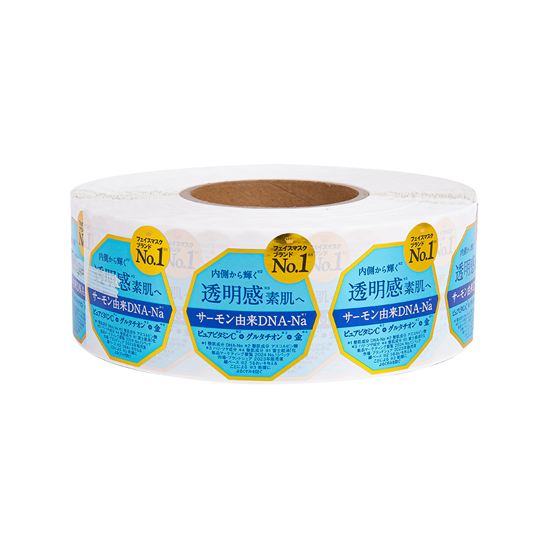 Stark självhäftande friktionsbeständig kaffepåse Självhäftande klistermärke Stark självhäftande friktionsbeständig kaffepåse Självhäftande klistermärke