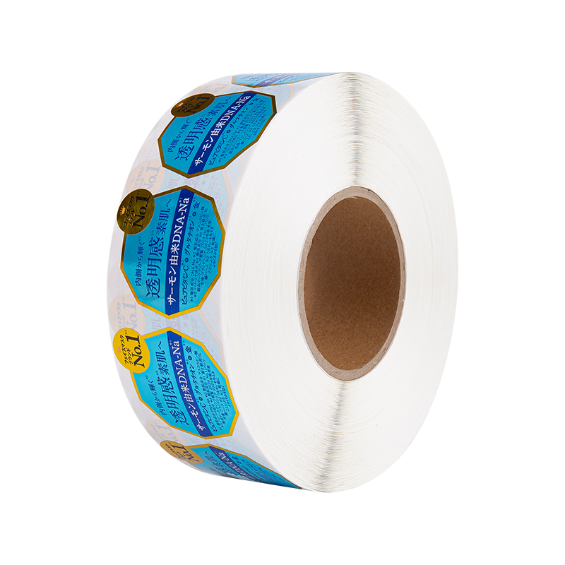 Stark självhäftande friktionsbeständig kaffepåse Självhäftande klistermärke Stark självhäftande friktionsbeständig kaffepåse Självhäftande klistermärke